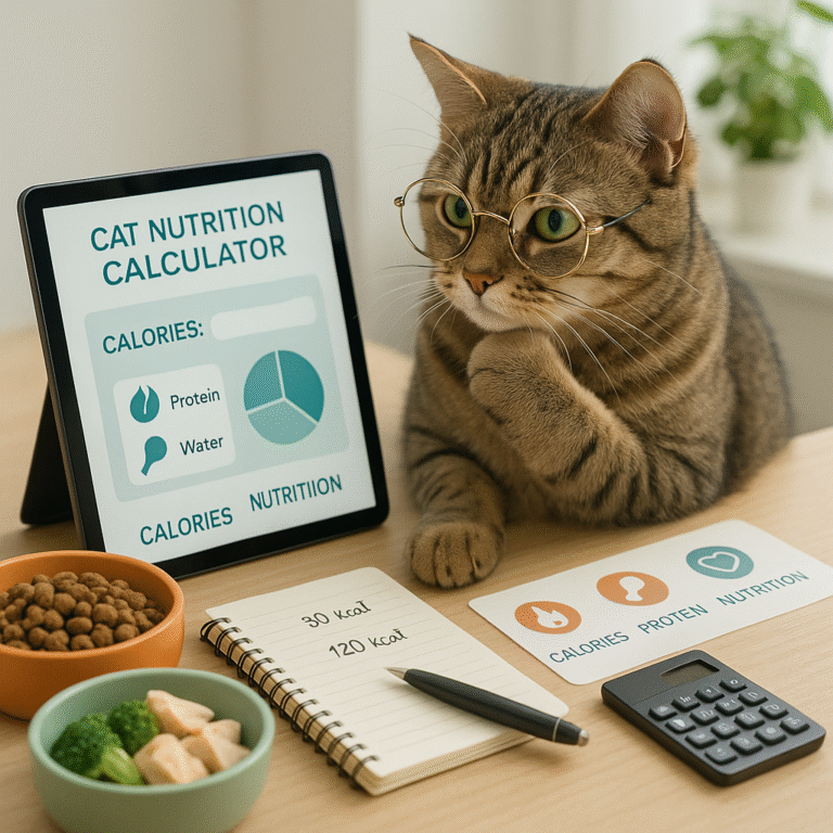 Cat Nutrition Calculator: Your Guide to Daily Calorie Intake for Cats